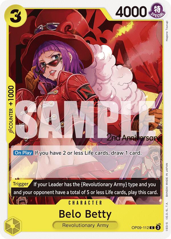 Belo Betty [Emperors in the New World: 2nd Anniversary Tournament Cards] | Rock City Comics
