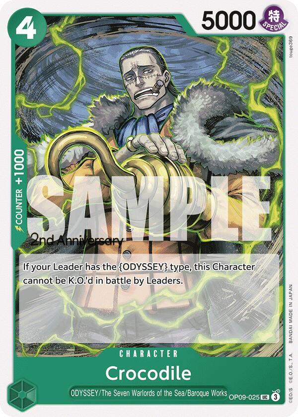 Crocodile [Emperors in the New World: 2nd Anniversary Tournament Cards] | Rock City Comics