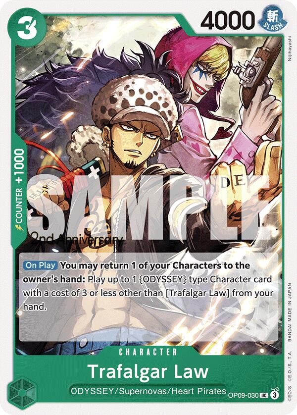 Trafalgar Law [Emperors in the New World: 2nd Anniversary Tournament Cards] | Rock City Comics