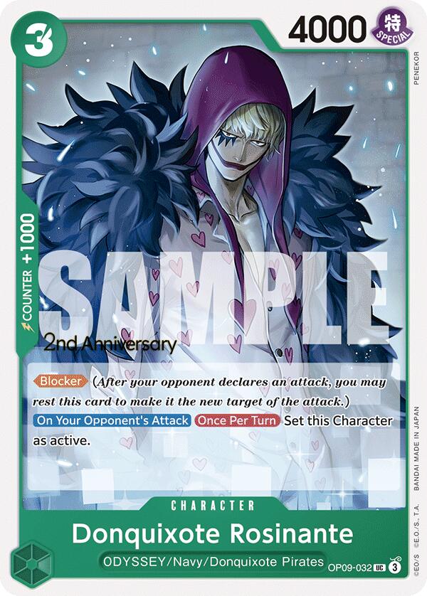 Donquixote Rosinante [Emperors in the New World: 2nd Anniversary Tournament Cards] | Rock City Comics