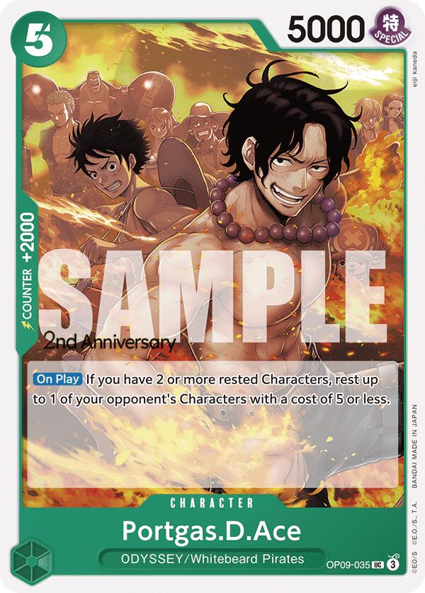 Portgas.D.Ace [Emperors in the New World: 2nd Anniversary Tournament Cards] | Rock City Comics