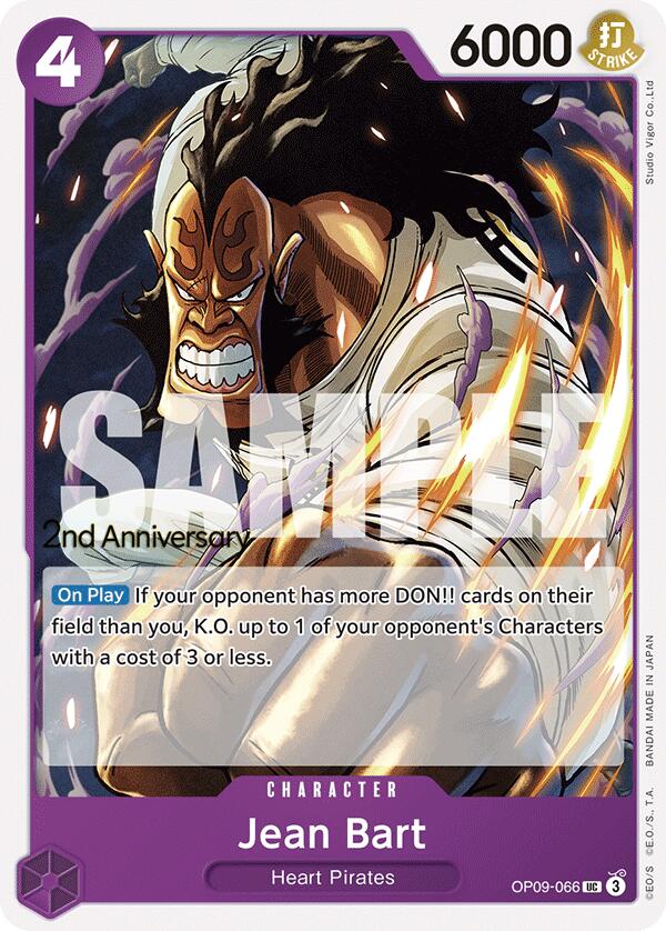 Jean Bart [Emperors in the New World: 2nd Anniversary Tournament Cards] | Rock City Comics