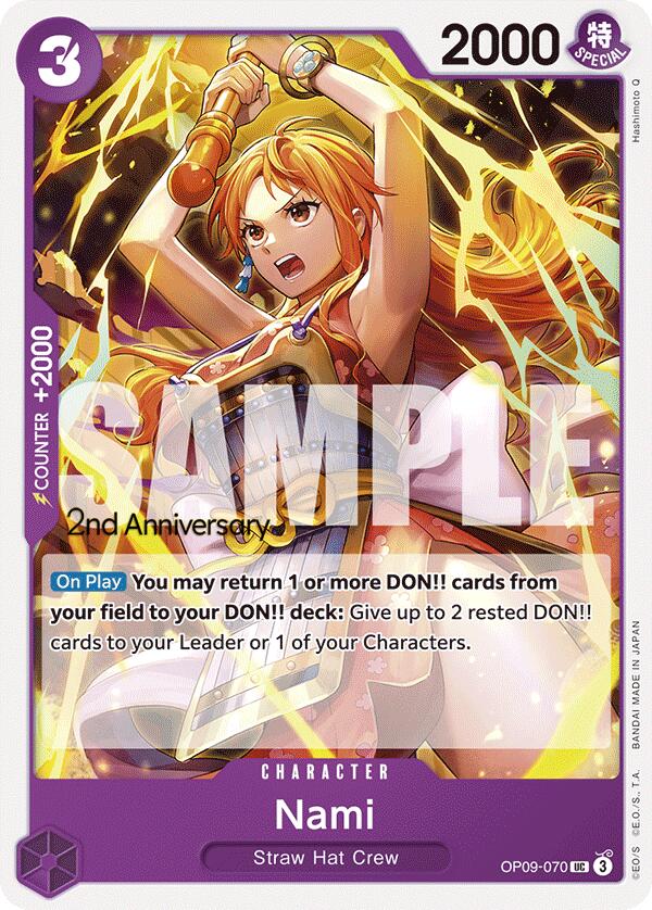 Nami [Emperors in the New World: 2nd Anniversary Tournament Cards] | Rock City Comics