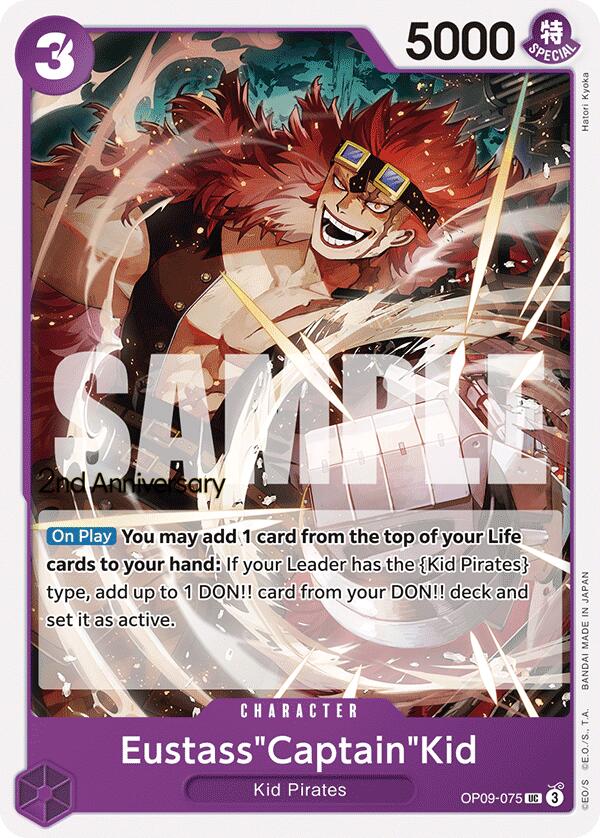 Eustass"Captain"Kid [Emperors in the New World: 2nd Anniversary Tournament Cards] | Rock City Comics