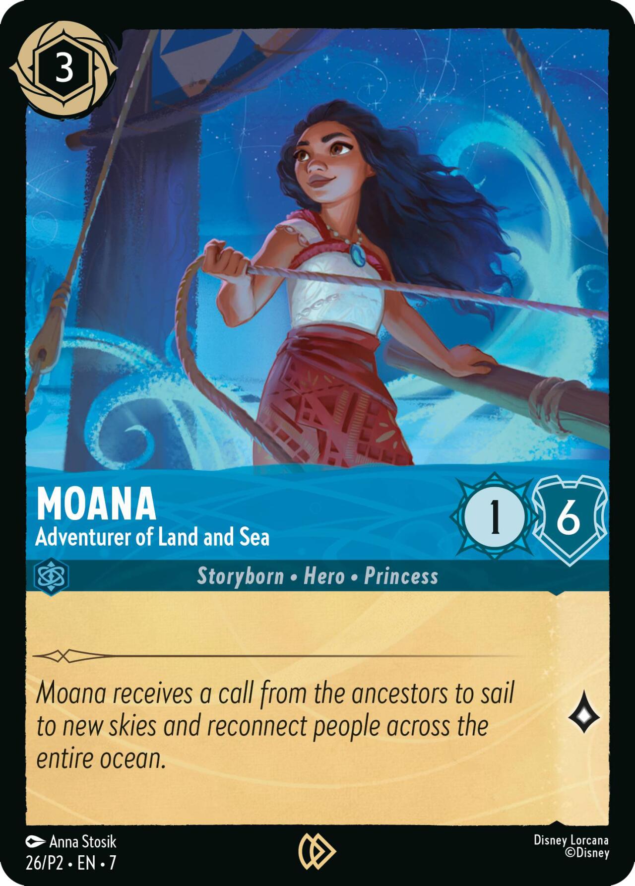 Moana - Adventurer of Land and Sea (26) [Promo Cards] | Rock City Comics