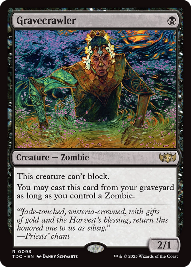 Gravecrawler [Tarkir: Dragonstorm Commander] | Rock City Comics