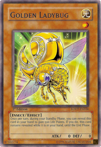 Golden Ladybug [LODT-EN036] Rare | Rock City Comics