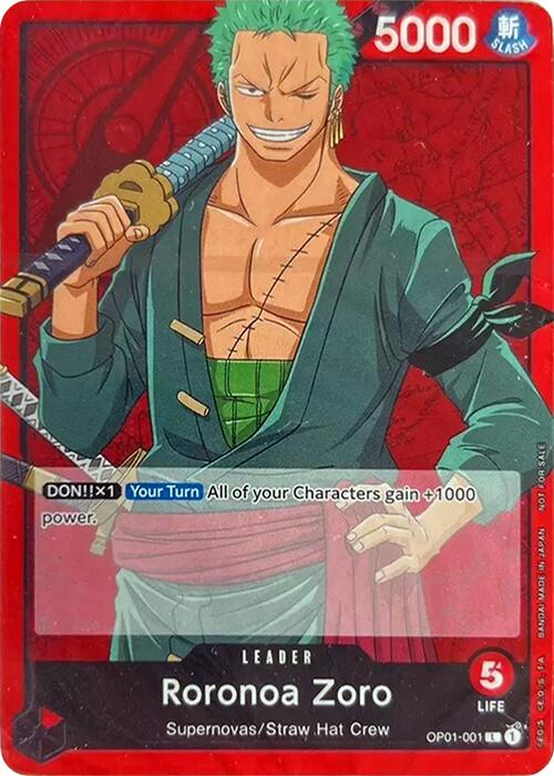 Roronoa Zoro [One Piece Demo Deck Cards] | Rock City Comics