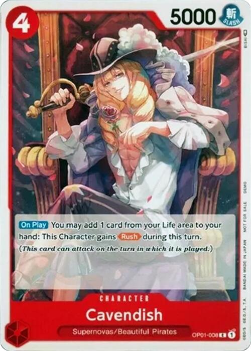 Cavendish [One Piece Demo Deck Cards] | Rock City Comics