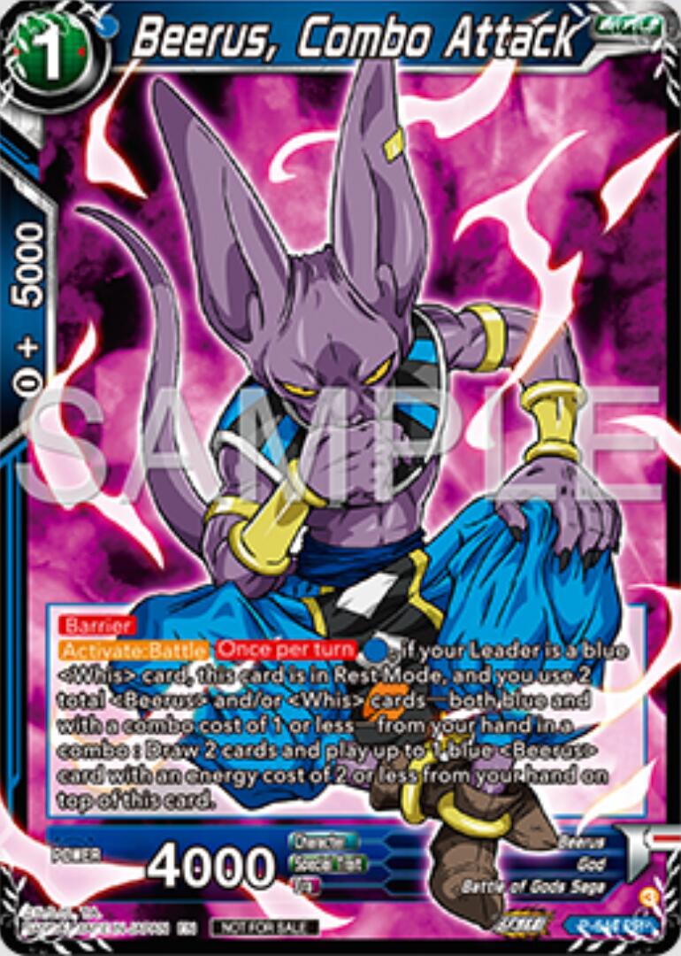 Beerus, Combo Attack (P-644) [Tournament Promotion Cards] | Rock City Comics