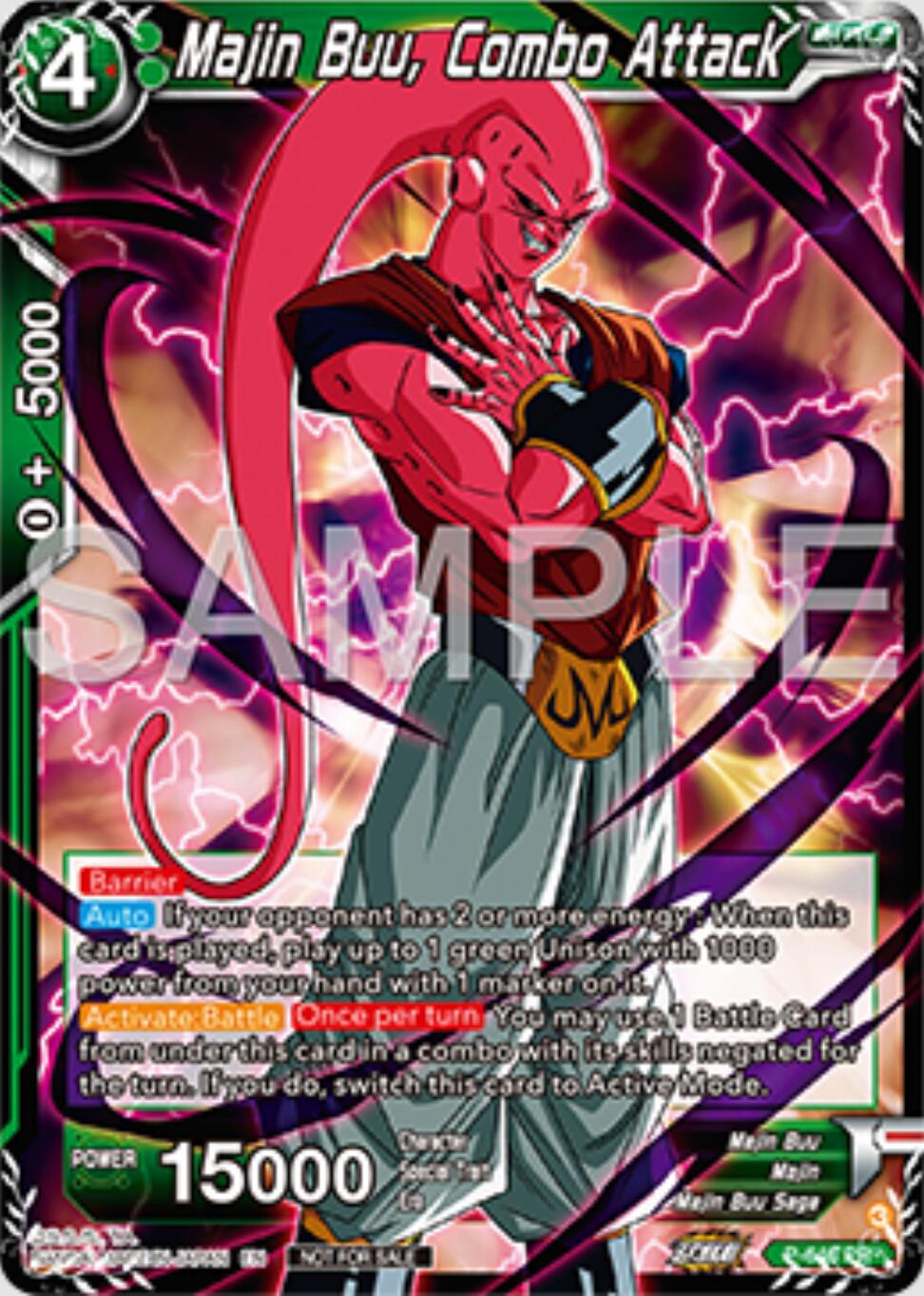 Majin Buu, Combo Attack (P-646) [Tournament Promotion Cards] | Rock City Comics