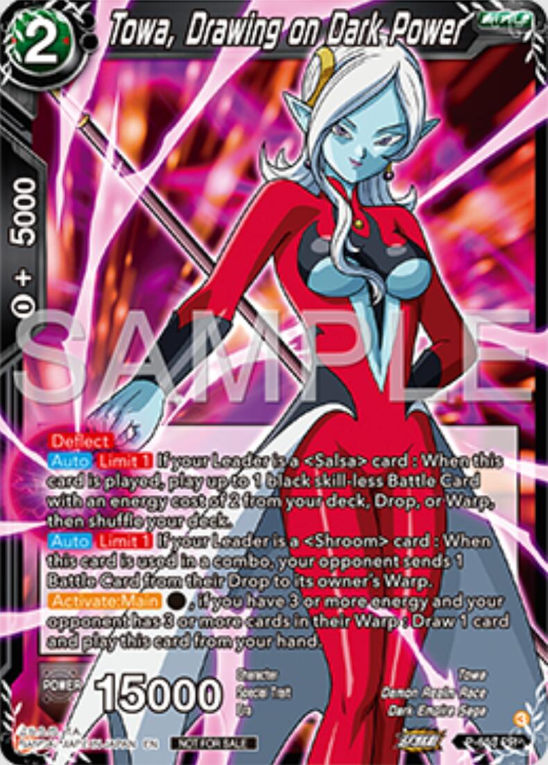 Towa, Drawing on Dark Power (P-653) [Tournament Promotion Cards] | Rock City Comics