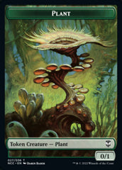 Plant // Treasure (015) Double-Sided Token [Streets of New Capenna Commander Tokens] | Rock City Comics