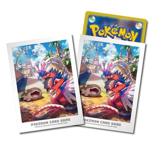 Card Sleeves - Paldea Adventure (64-Pack) (Pokemon Center Japan Exclusive) | Rock City Comics