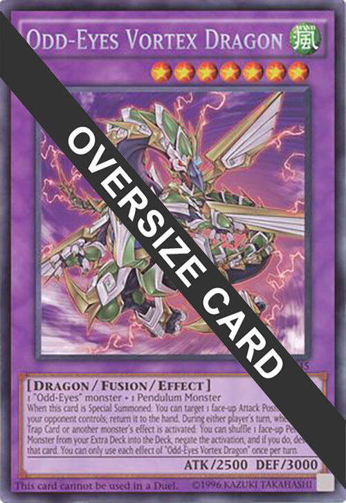 Odd-Eyes Vortex Dragon (Oversized) [DOCS-EN045] Promo | Rock City Comics