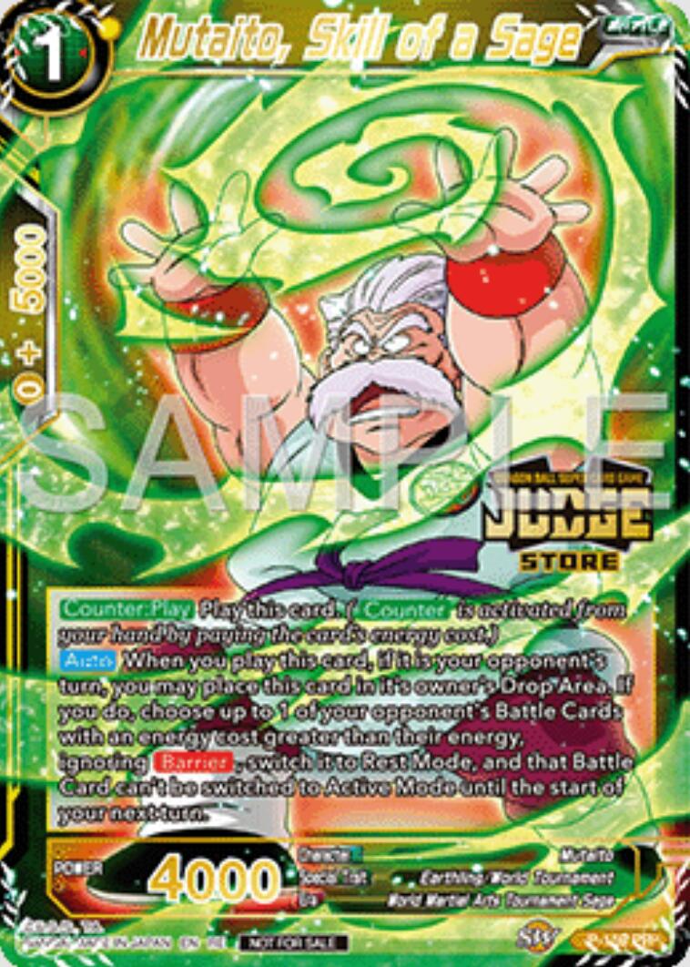 Mutaito, Skill of a Sage (Judge Pack Vol.16) (Store) (P-159) [Judge Promotion Cards] | Rock City Comics