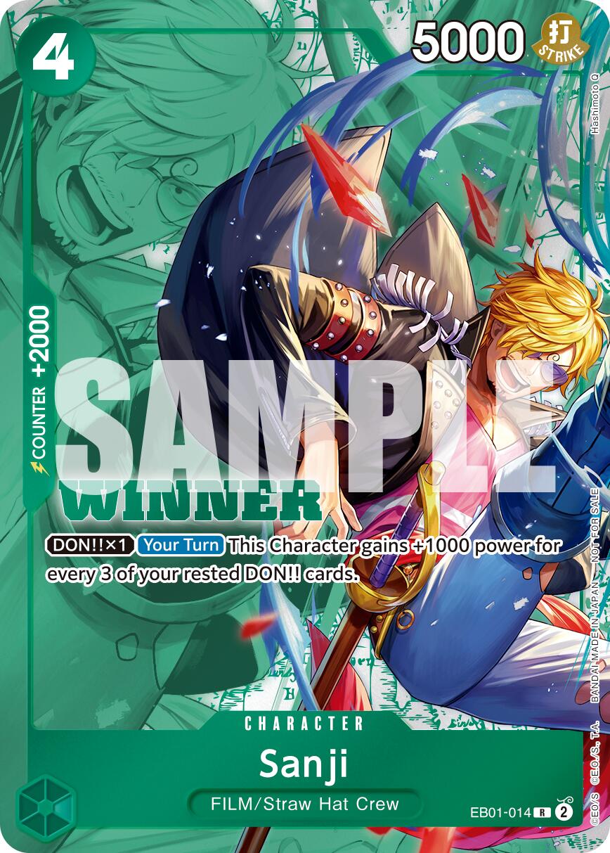 Sanji (Winner Pack 2025 Vol. 1) [One Piece Promotion Cards] | Rock City Comics