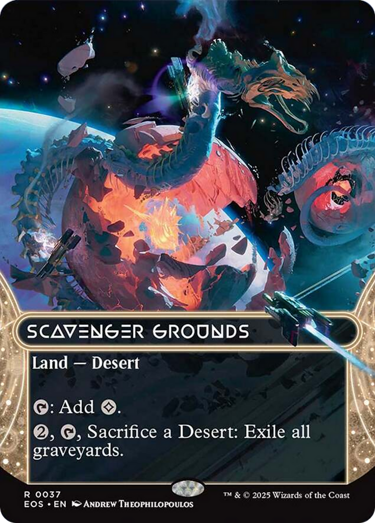 Scavenger Grounds (0037) (Borderless) [Edge of Eternities: Stellar Sights] | Rock City Comics