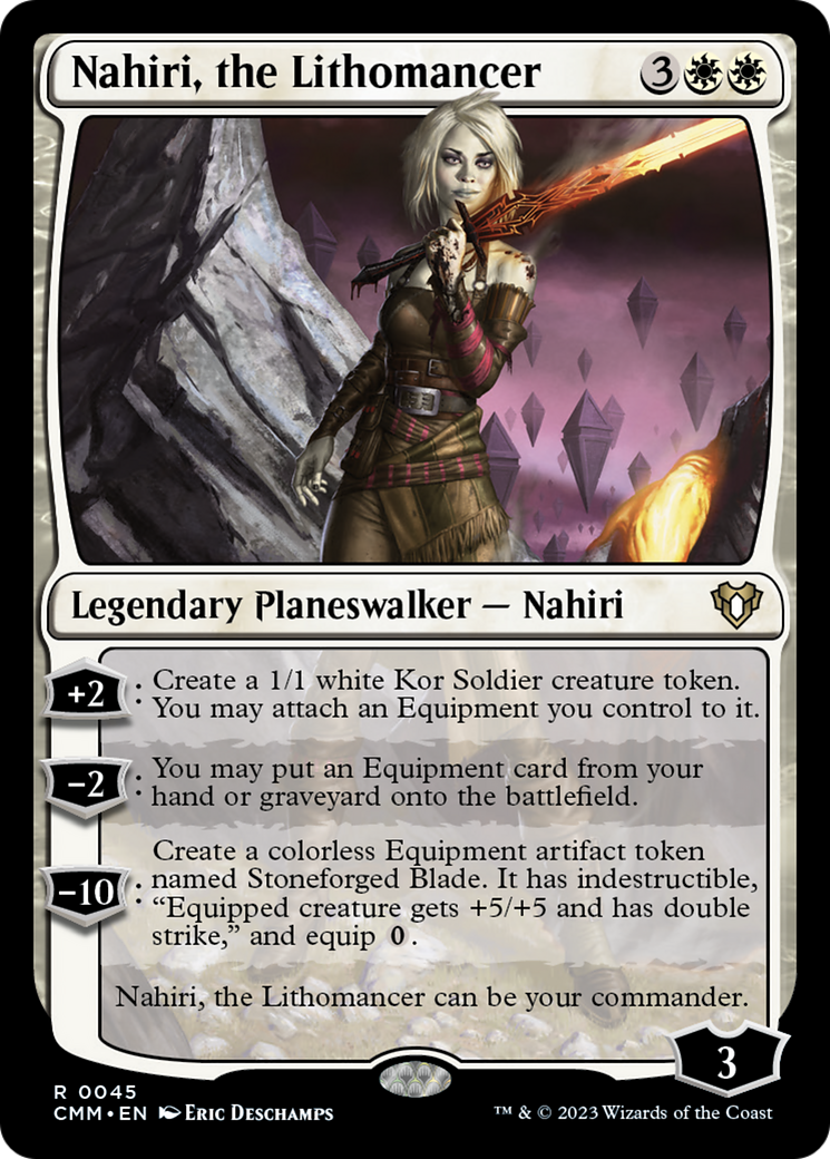 Nahiri, the Lithomancer [Commander Masters] | Rock City Comics