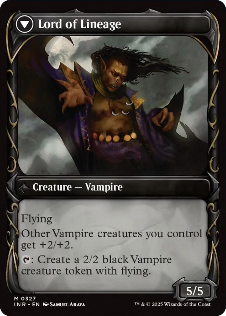 Bloodline Keeper // Lord of Lineage (Showcase) [Innistrad Remastered] | Rock City Comics