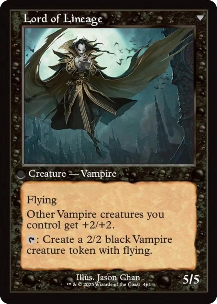 Bloodline Keeper // Lord of Lineage (Retro Frame) [Innistrad Remastered] | Rock City Comics