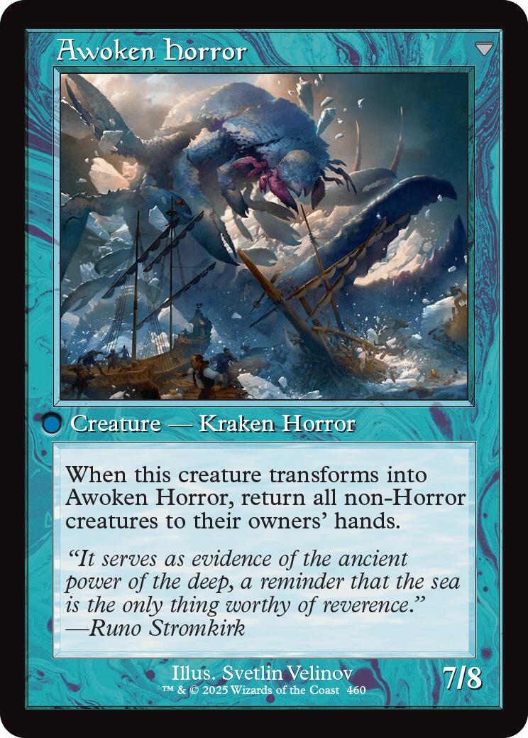 Thing in the Ice // Awoken Horror (Retro Frame) [Innistrad Remastered] | Rock City Comics