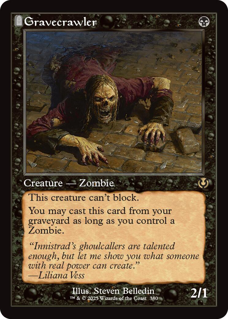 Gravecrawler (Retro Frame) [Innistrad Remastered] | Rock City Comics