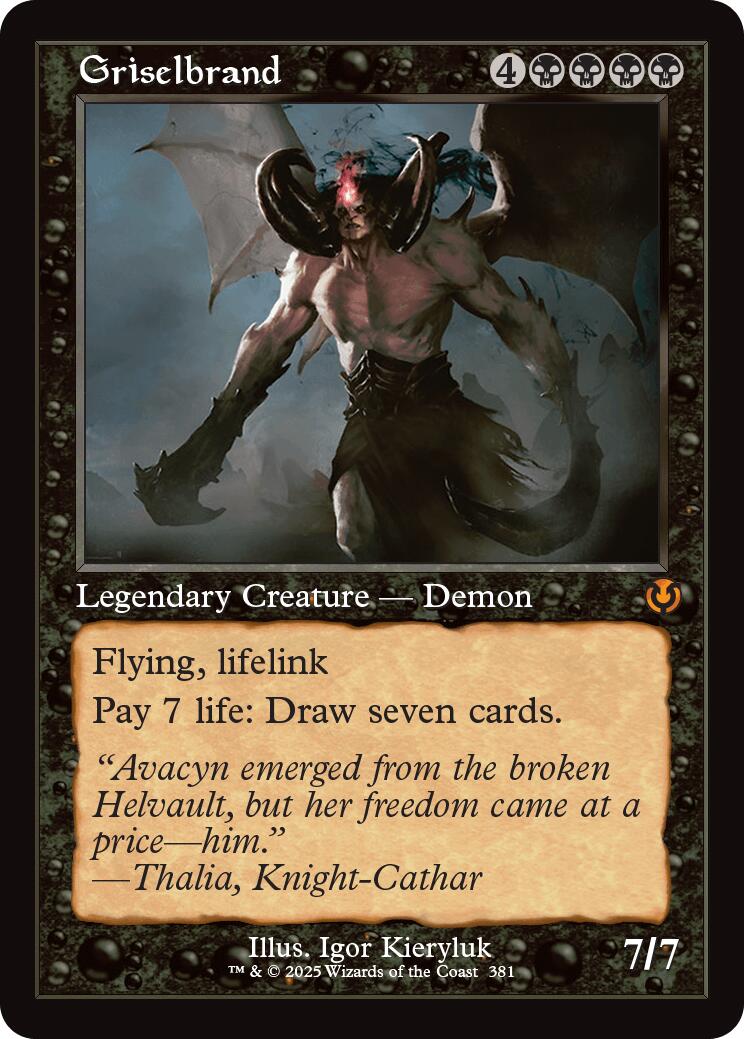 Griselbrand (Retro Frame) [Innistrad Remastered] | Rock City Comics