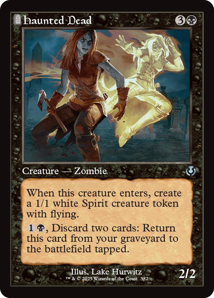 Haunted Dead (Retro Frame) [Innistrad Remastered] | Rock City Comics