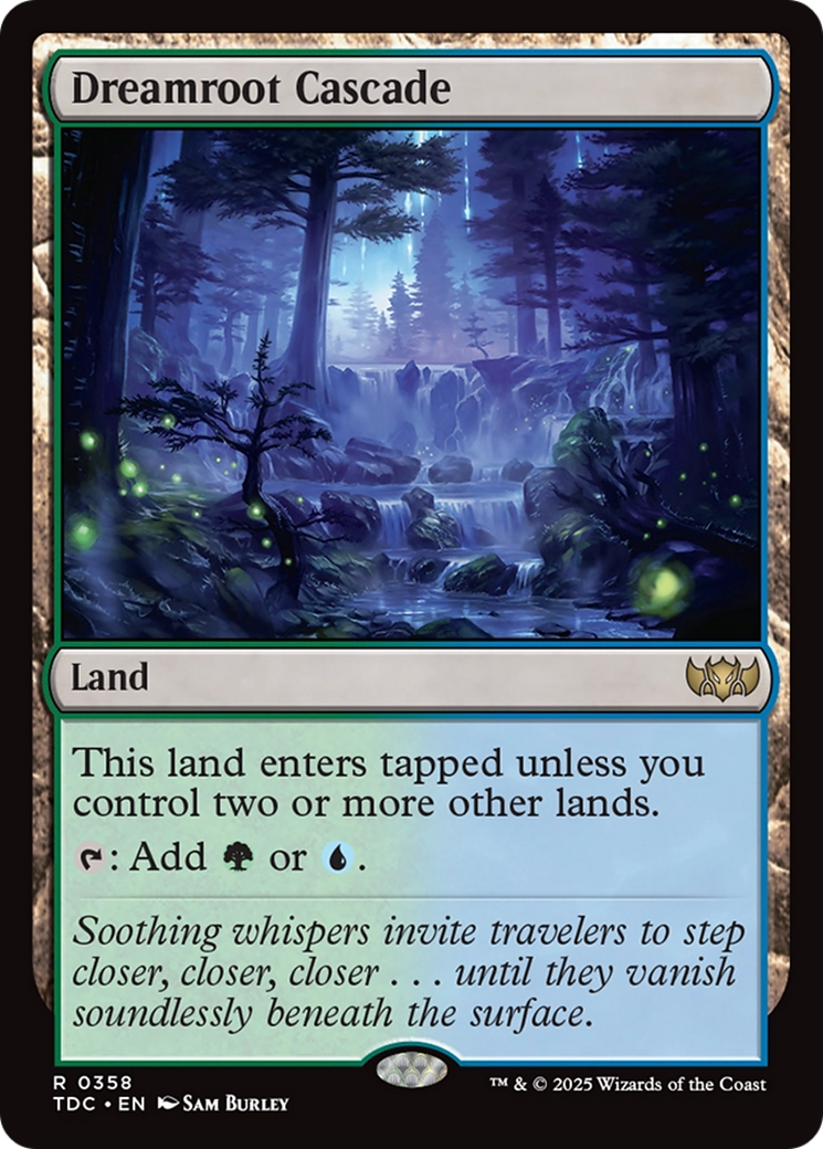 Dreamroot Cascade [Tarkir: Dragonstorm Commander] | Rock City Comics