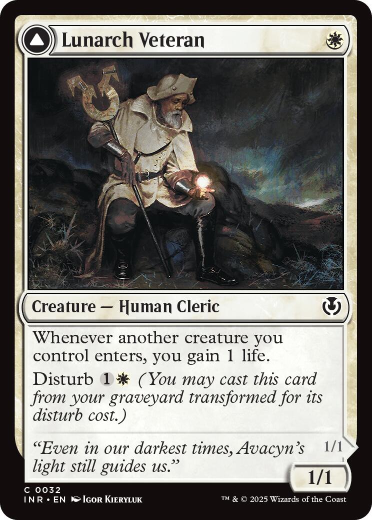Lunarch Veteran // Luminous Phantom [Innistrad Remastered] | Rock City Comics