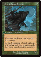 Duskwatch Recruiter // Krallenhorde Howler (Retro Frame) [Innistrad Remastered] | Rock City Comics