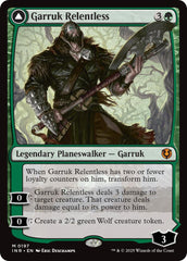 Garruk Relentless // Garruk, the Veil-Cursed [Innistrad Remastered] | Rock City Comics