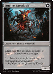 Smoldering Werewolf // Erupting Dreadwolf [Innistrad Remastered] | Rock City Comics