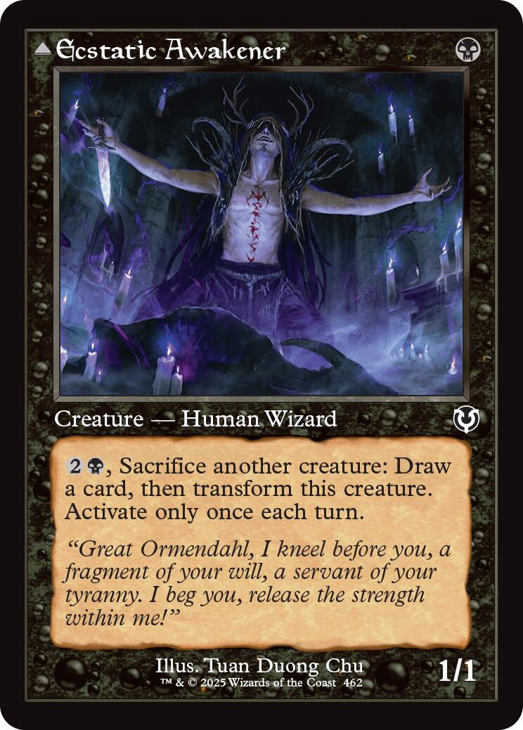 Ecstatic Awakener // Awoken Demon (Retro Frame) [Innistrad Remastered] | Rock City Comics