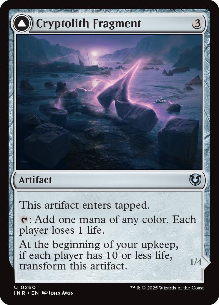 Cryptolith Fragment // Aurora of Emrakul [Innistrad Remastered] | Rock City Comics