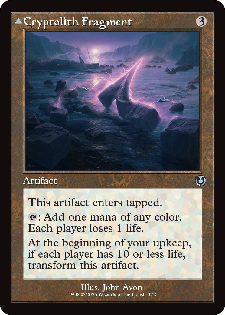Cryptolith Fragment // Aurora of Emrakul (Retro Frame) [Innistrad Remastered] | Rock City Comics