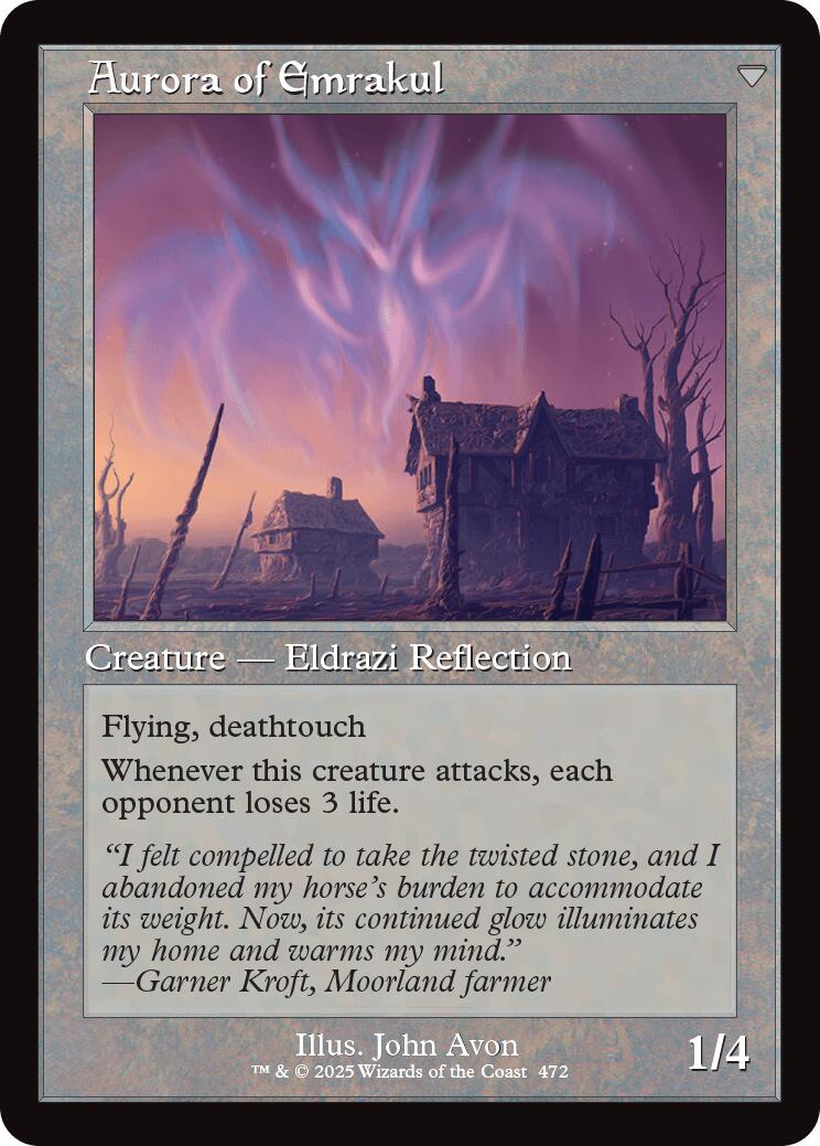 Cryptolith Fragment // Aurora of Emrakul (Retro Frame) [Innistrad Remastered] | Rock City Comics