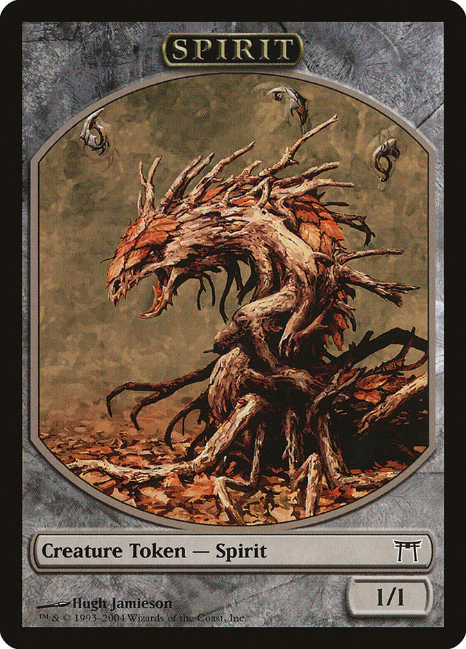 Spirit Token [Magic Player Rewards 2004] | Rock City Comics