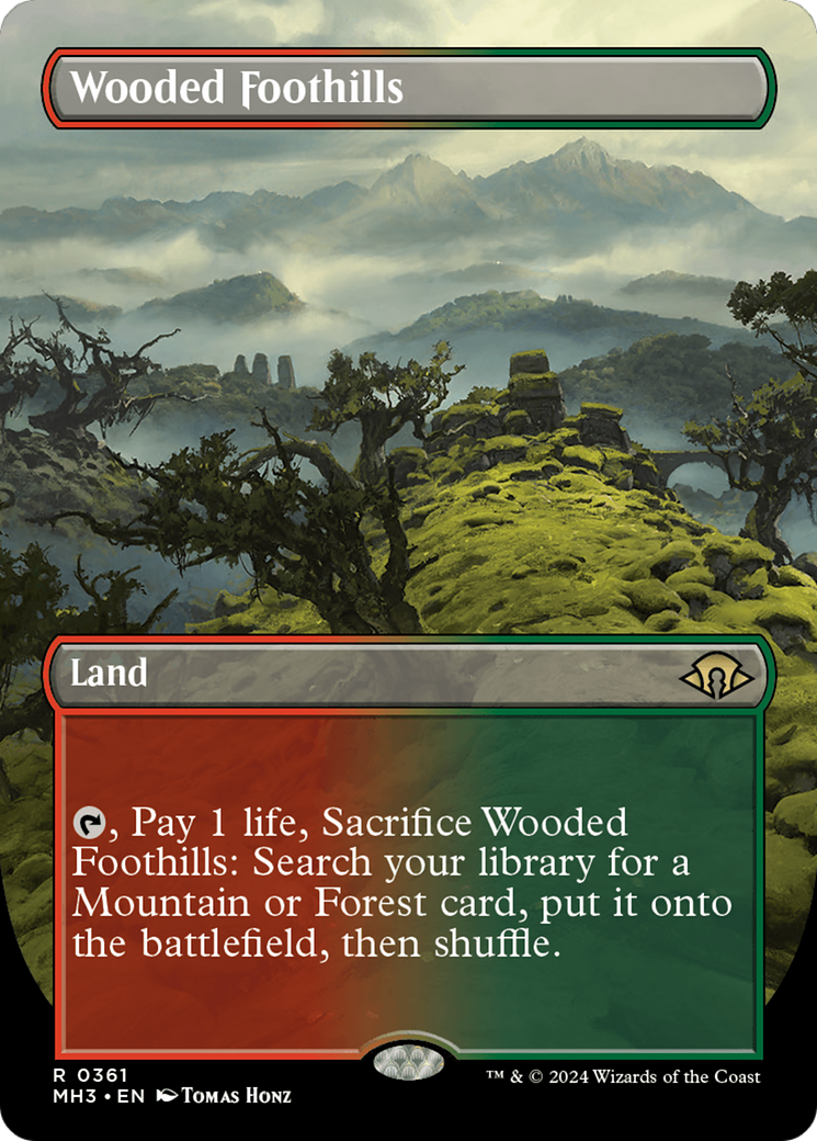 Wooded Foothills (Borderless) [Modern Horizons 3] | Rock City Comics