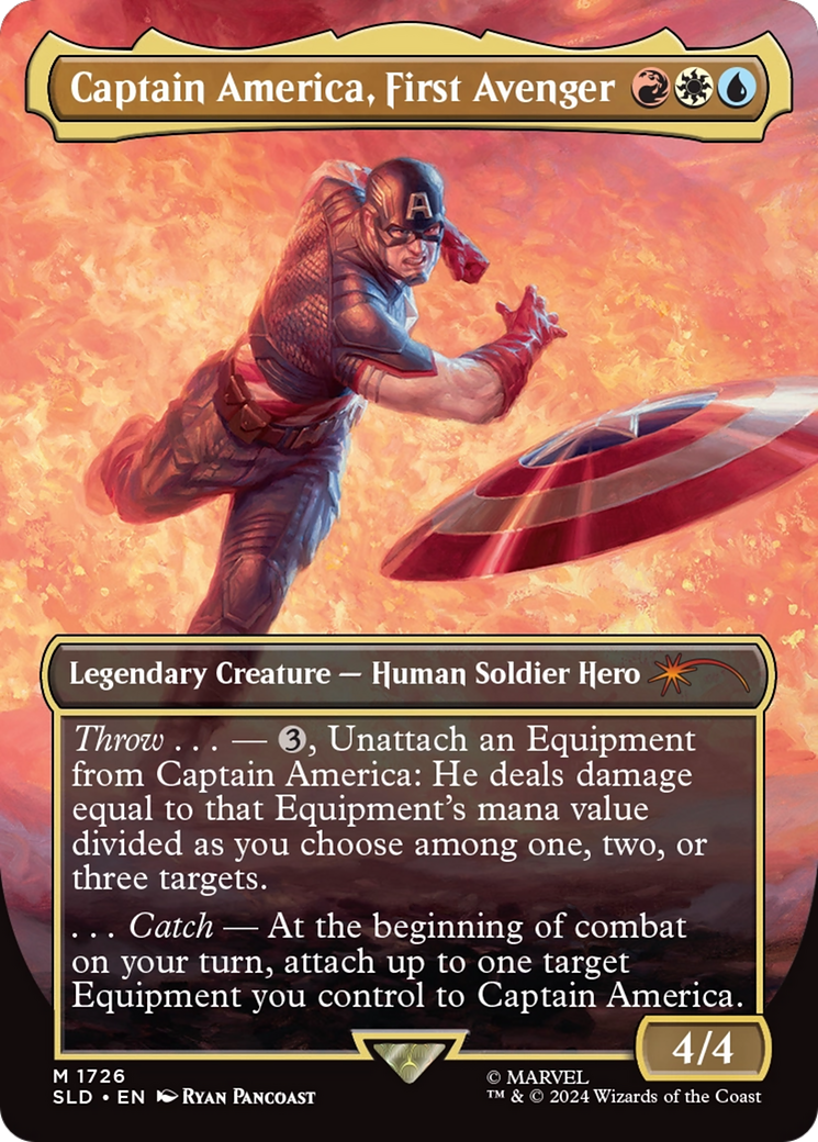 Captain America, First Avenger (Rainbow Foil) [Secret Lair Drop Series] | Rock City Comics