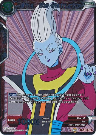 Whis, the Instructor (P-103) [Promotion Cards] | Rock City Comics