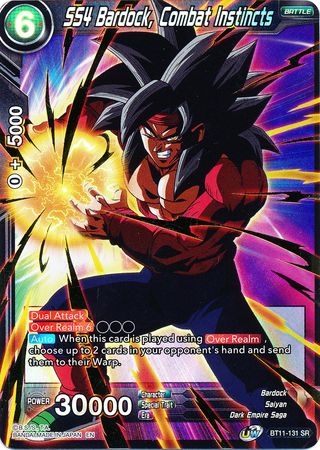 SS4 Bardock, Combat Instincts (BT11-131) [Vermilion Bloodline 2nd Edition] | Rock City Comics