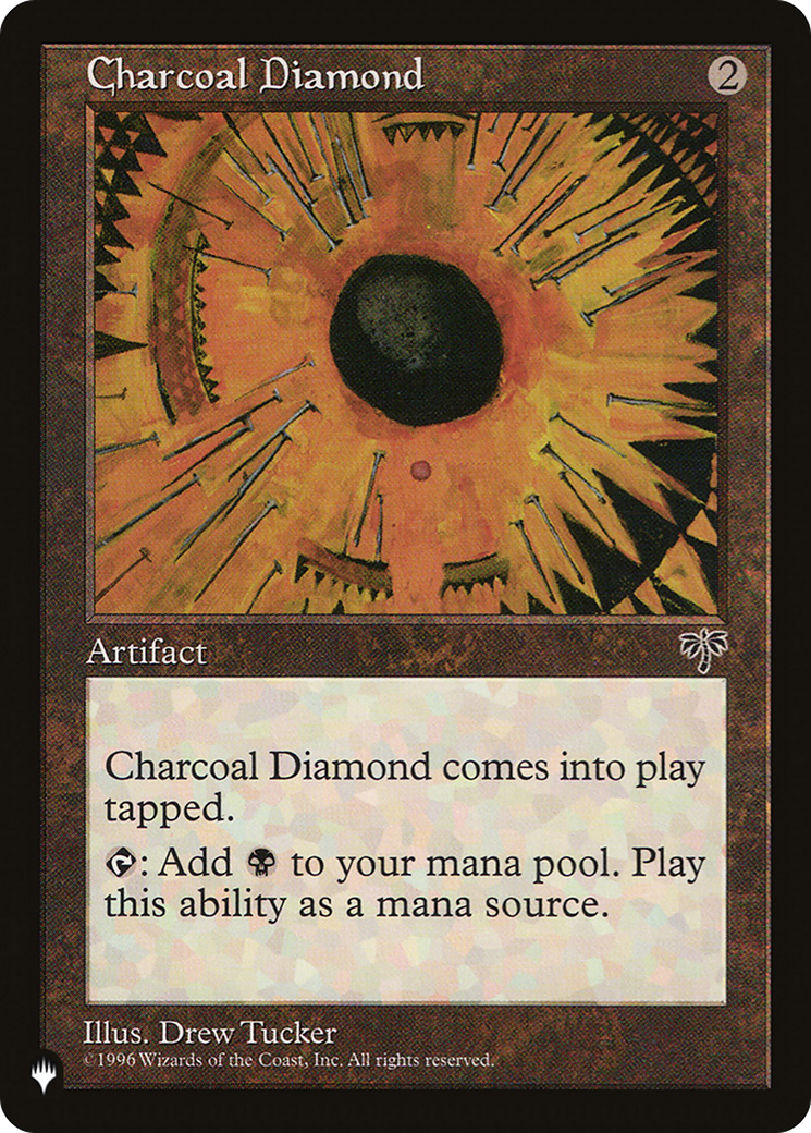 Charcoal Diamond [The List Reprints] | Rock City Comics