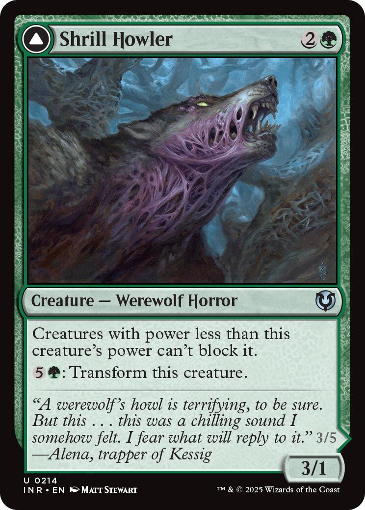 Shrill Howler // Howling Chorus [Innistrad Remastered] | Rock City Comics