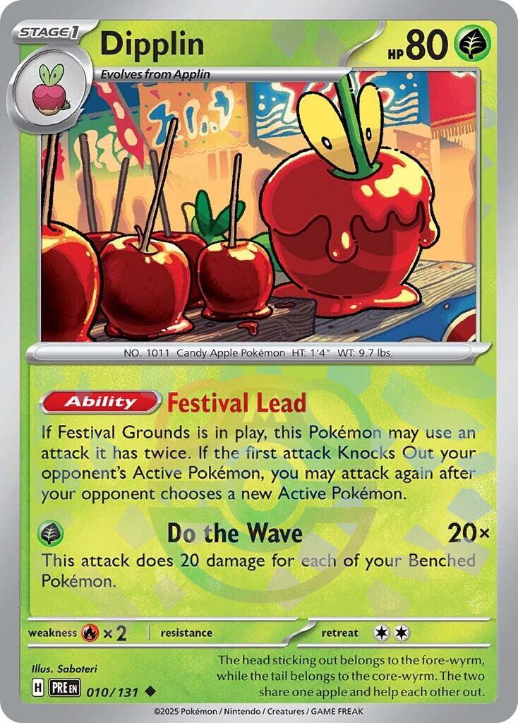 Dipplin (010/131) (Master Ball Pattern) [Scarlet & Violet: Prismatic Evolutions] | Rock City Comics