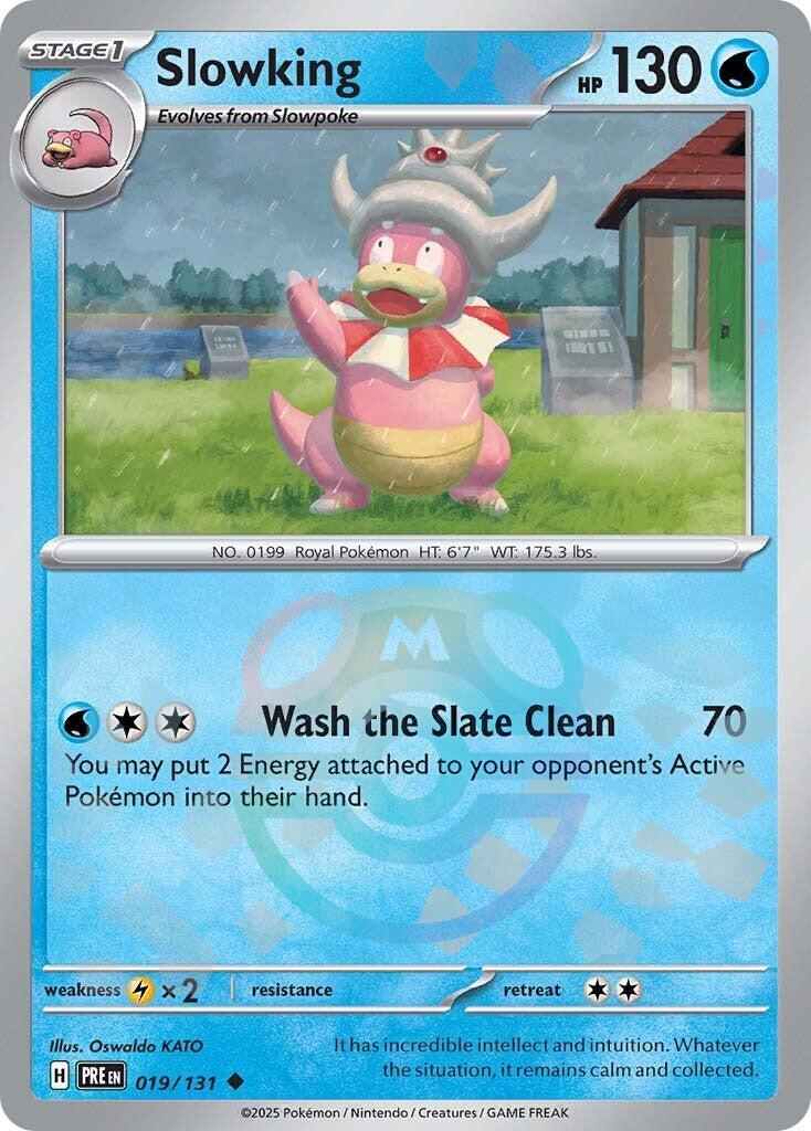 Slowking (019/131) (Master Ball Pattern) [Scarlet & Violet: Prismatic Evolutions] | Rock City Comics
