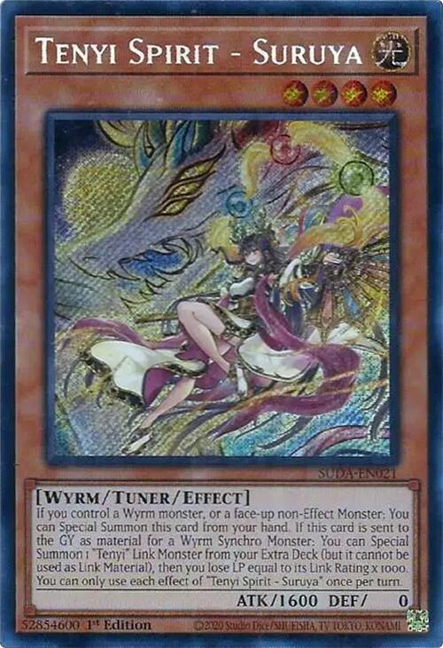 Tenyi Spirit - Suruya [SUDA-EN021] Secret Rare | Rock City Comics