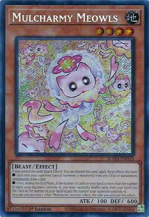 Mulcharmy Meowls [SUDA-EN025] Secret Rare | Rock City Comics