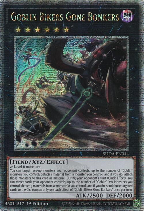 Goblin Bikers Gone Bonkers (Quarter Century Secret Rare) [SUDA-EN044] Quarter Century Secret Rare | Rock City Comics